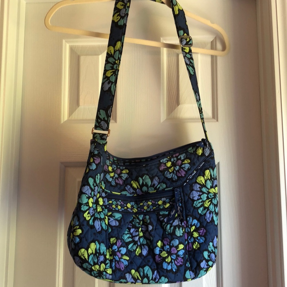Vera Bradley “indigo pop”cross body/ shoulder bag